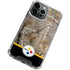NFL Realtree Camo Pittsburgh Steelers iPhone 13 Pro Max Clear Case