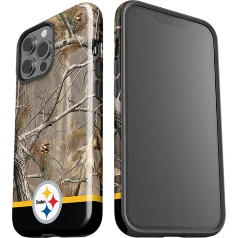 NFL Realtree Camo Pittsburgh Steelers iPhone 13 Pro Max Impact Case