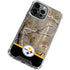 NFL Realtree Camo Pittsburgh Steelers iPhone 14 Pro Max Clear Case