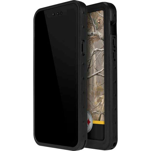 NFL Realtree Camo Pittsburgh Steelers iPhone 14 Pro Max Waterproof Case