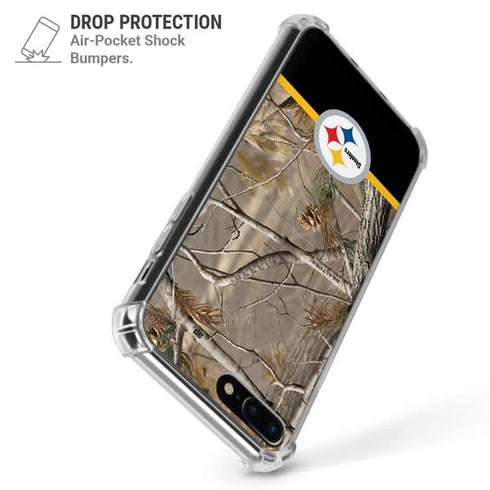 NFL Realtree Camo Pittsburgh Steelers iPhone 7/8 Plus Clear Case