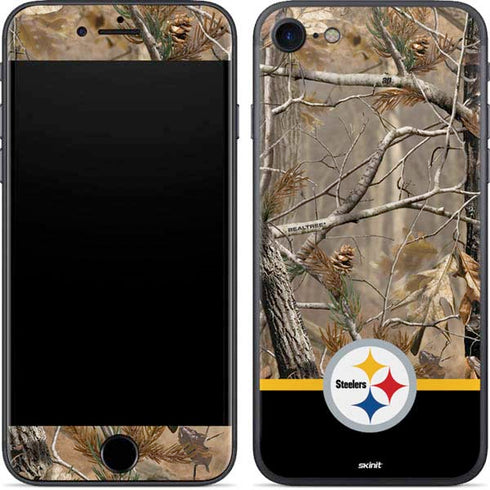 NFL Realtree Camo Pittsburgh Steelers iPhone SE (2nd & 3rd Gen) Skin