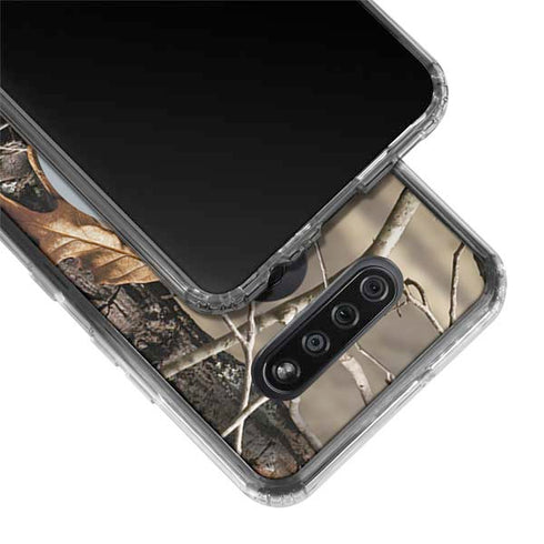 NFL Realtree Camo Pittsburgh Steelers LG K51/Q51 Clear Case