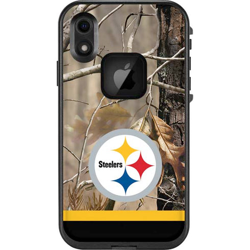 NFL Realtree Camo Pittsburgh Steelers LifeProof Fre iPhone Skin