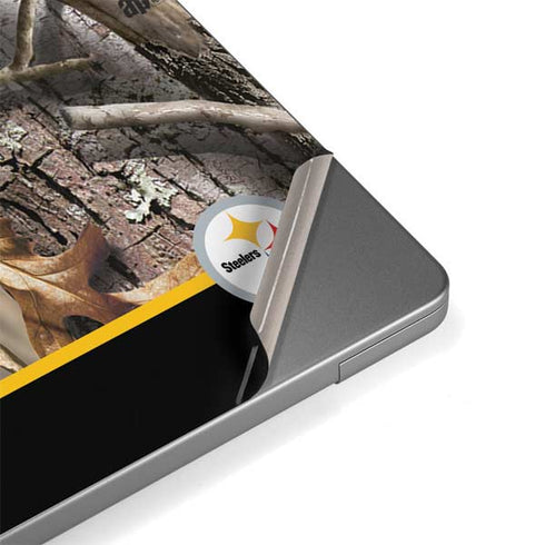 NFL Realtree Camo Pittsburgh Steelers MacBook Pro 14in (2021-24) Skin
