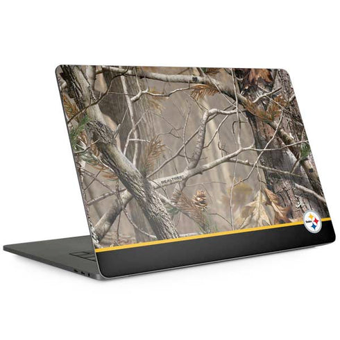 NFL Realtree Camo Pittsburgh Steelers Apple MacBook Pro 15-inch Skin