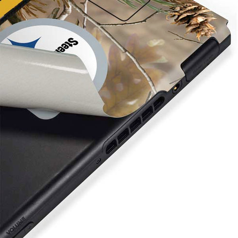NFL Realtree Camo Pittsburgh Steelers Nintendo Switch Bundle Skin