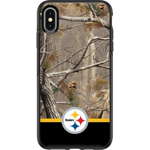 NFL Realtree Camo Pittsburgh Steelers Otterbox Symmetry iPhone Skin