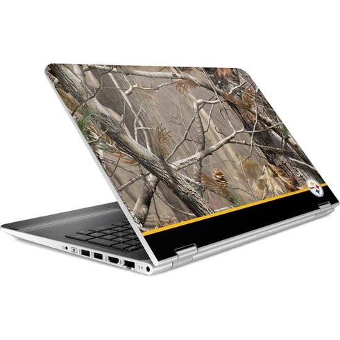 NFL Realtree Camo Pittsburgh Steelers HP Pavilion Skin