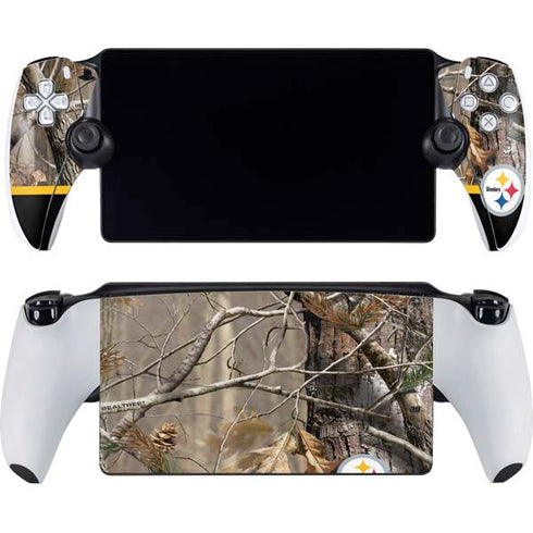 NFL Realtree Camo Pittsburgh Steelers PlayStation Portal Remote Player Skin