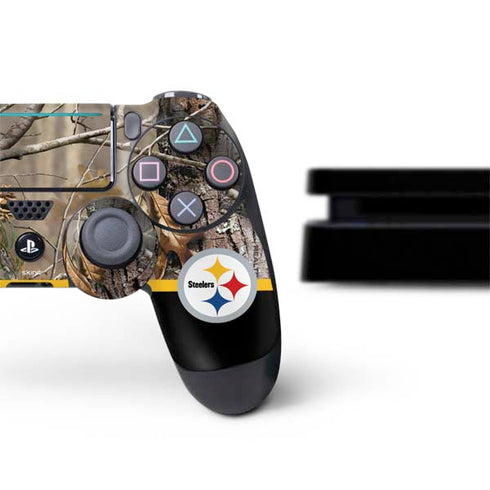 NFL Realtree Camo Pittsburgh Steelers PS4 Slim Bundle Skin