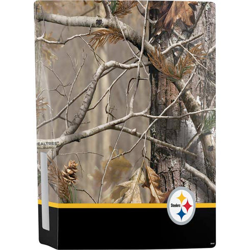 NFL Realtree Camo Pittsburgh Steelers PS5 Console Skin