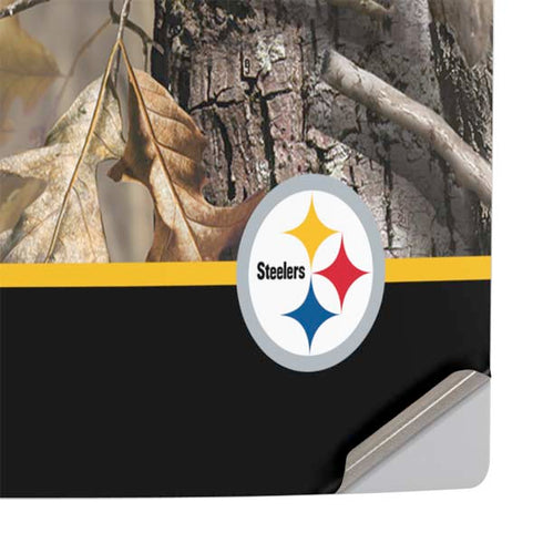 NFL Realtree Camo Pittsburgh Steelers PS5 Slim Digital Edition Console Skin