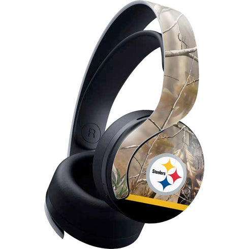 NFL Realtree Camo Pittsburgh Steelers PULSE 3D Wireless Headset for PS5 Skin