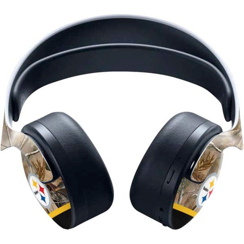 NFL Realtree Camo Pittsburgh Steelers PULSE 3D Wireless Headset for PS5 Skin