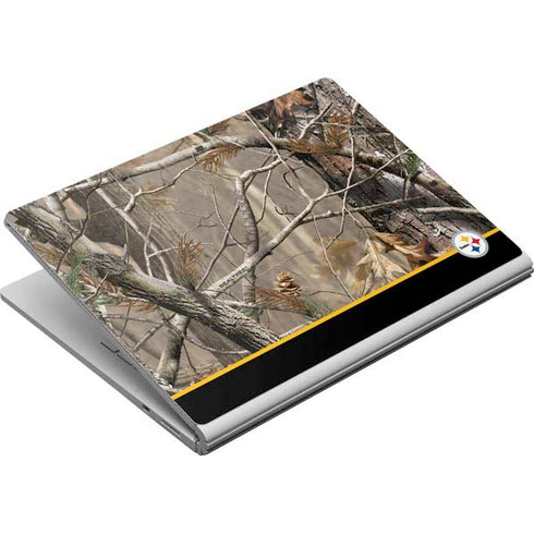 NFL Realtree Camo Pittsburgh Steelers Surface Book Skin