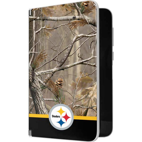 NFL Realtree Camo Pittsburgh Steelers Surface Duo Skin