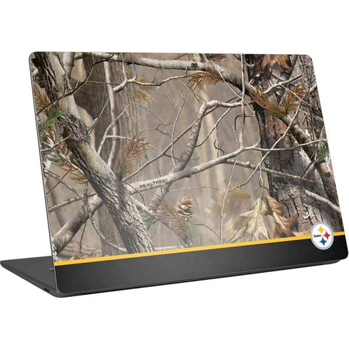 NFL Realtree Camo Pittsburgh Steelers Surface Laptop 4 15in Skin