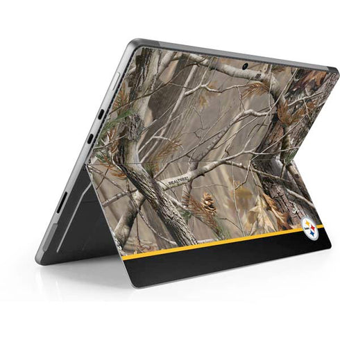 NFL Realtree Camo Pittsburgh Steelers Surface Pro 9 Skin