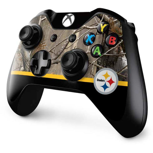 NFL Realtree Camo Pittsburgh Steelers Xbox One Controller Skin