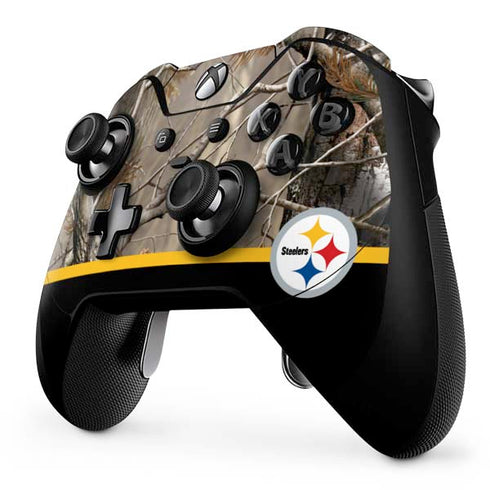 NFL Realtree Camo Pittsburgh Steelers Xbox One Elite Controller Skin