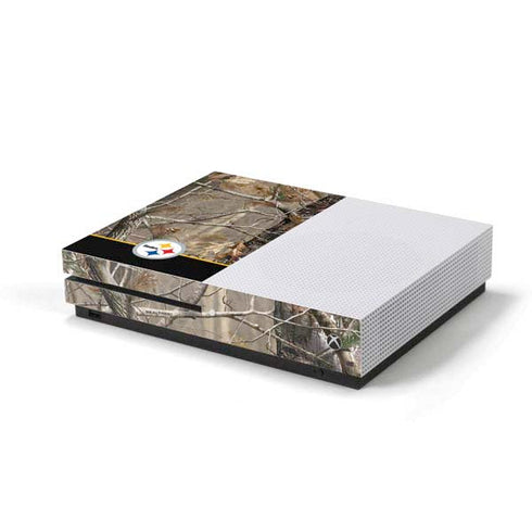 NFL Realtree Camo Pittsburgh Steelers Xbox One S Console Skin