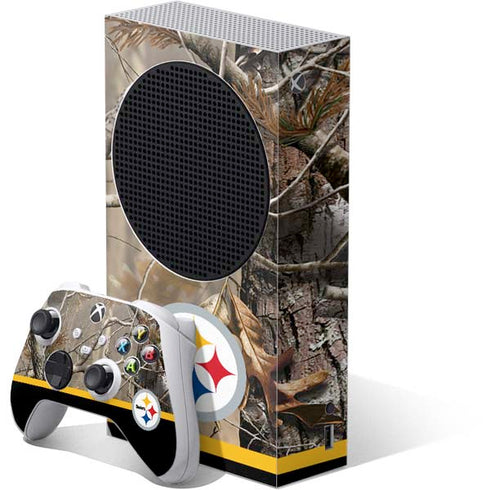 NFL Realtree Camo Pittsburgh Steelers Xbox Series S Skins