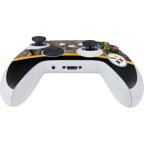 NFL Realtree Camo Pittsburgh Steelers Xbox Series S Controller Skin