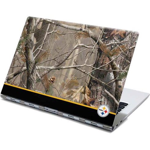 NFL Realtree Camo Pittsburgh Steelers Yoga 910 2-in-1 14in Touch-Screen Skin