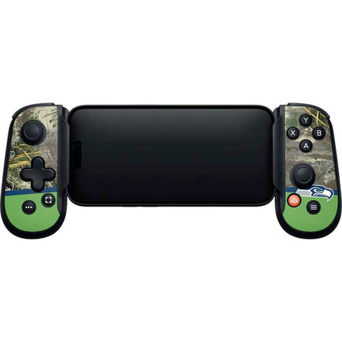 NFL Realtree Camo Seattle Seahawks Backbone One for iPhone Game Controller Skin