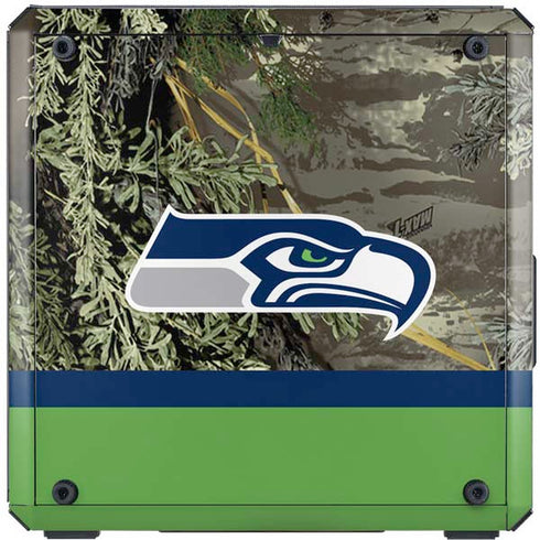 NFL Realtree Camo Seattle Seahawks Cooler Master MasterBox Q300L Mini Tower Skin