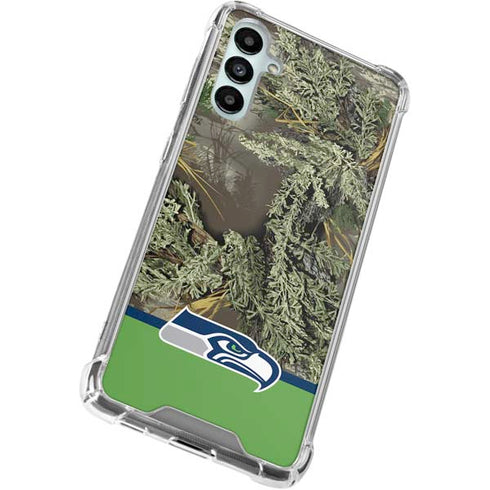 NFL Realtree Camo Seattle Seahawks Galaxy A15 5G Clear Case