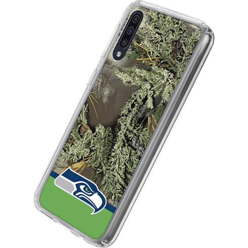 NFL Realtree Camo Seattle Seahawks Galaxy A50 Clear Case