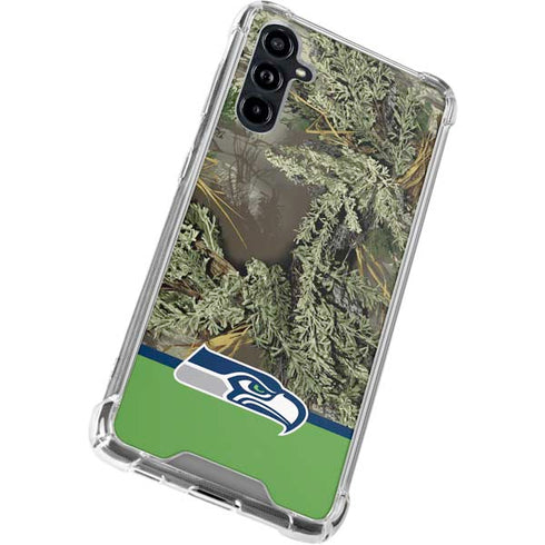 NFL Realtree Camo Seattle Seahawks Galaxy A54 5G Clear Case