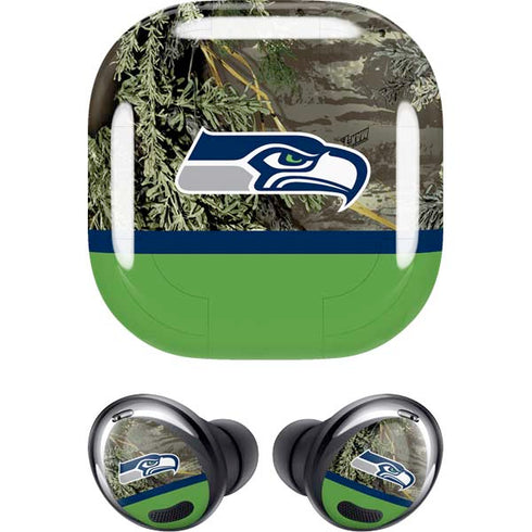 NFL Realtree Camo Seattle Seahawks Galaxy Buds Pro Skin