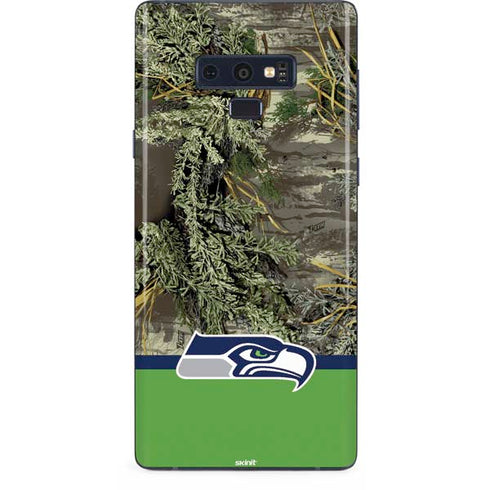 NFL Realtree Camo Seattle Seahawks Galaxy Note 9 Skin