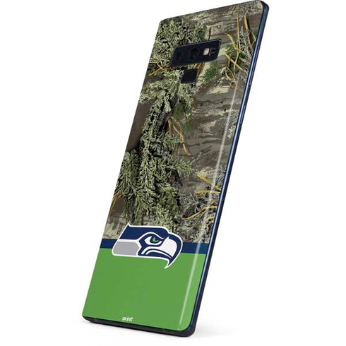 NFL Realtree Camo Seattle Seahawks Galaxy Note 9 Skin