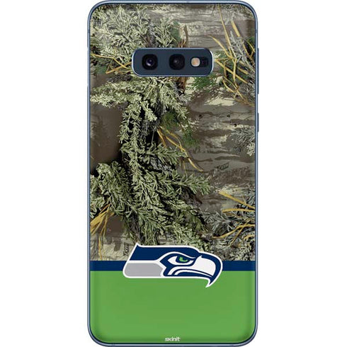 NFL Realtree Camo Seattle Seahawks Galaxy S10e Skin