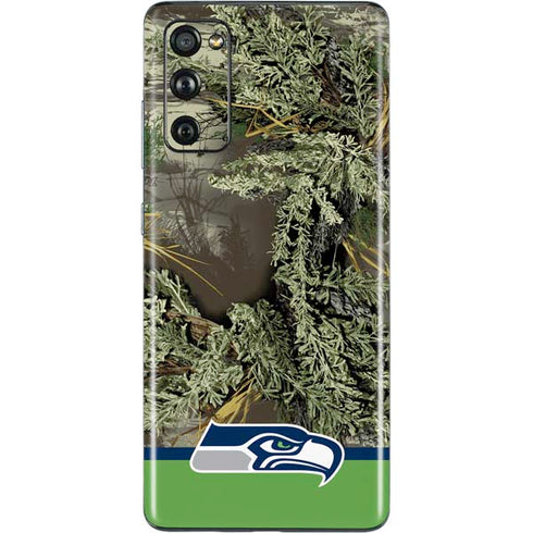 NFL Realtree Camo Seattle Seahawks Galaxy S20 Fan Edition Skin