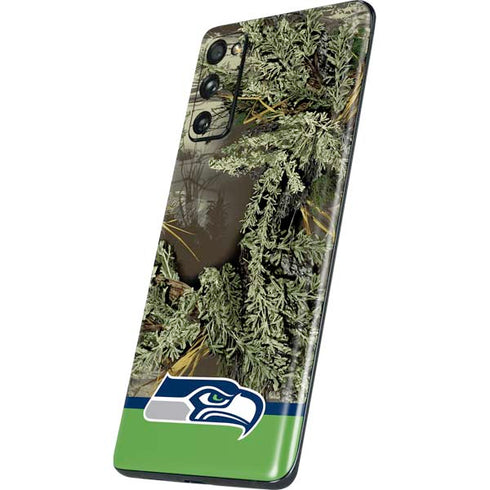 NFL Realtree Camo Seattle Seahawks Galaxy S20 Fan Edition Skin