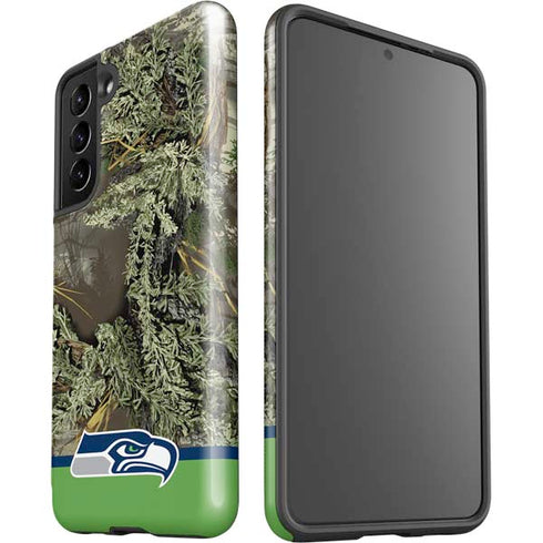 NFL Realtree Camo Seattle Seahawks Galaxy S21 5G Pro Case