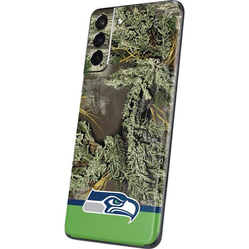 NFL Realtree Camo Seattle Seahawks Galaxy S21 5G Skin