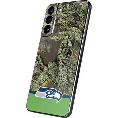 NFL Realtree Camo Seattle Seahawks Galaxy S22 Plus Skin