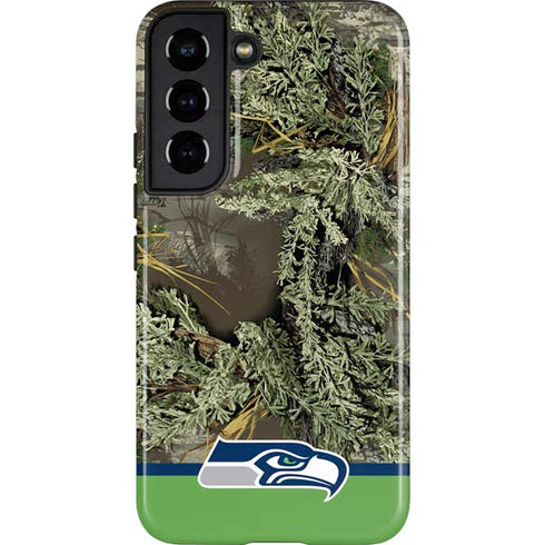 NFL Realtree Camo Seattle Seahawks Galaxy S22 Pro Case