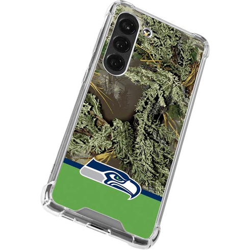 NFL Realtree Camo Seattle Seahawks Galaxy S23 Clear Case