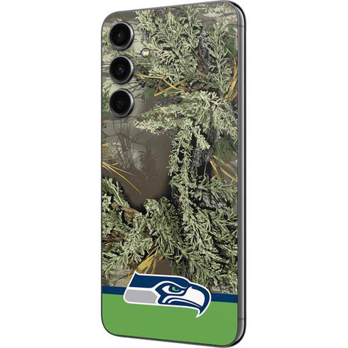 NFL Realtree Camo Seattle Seahawks Galaxy S23 FE Skin