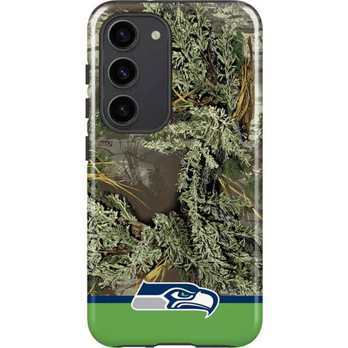 NFL Realtree Camo Seattle Seahawks Galaxy S23 Pro Case