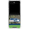NFL Realtree Camo Seattle Seahawks Galaxy Z Flip5 5G Clear Case