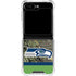 NFL Realtree Camo Seattle Seahawks Galaxy Z Flip5 5G Clear Case