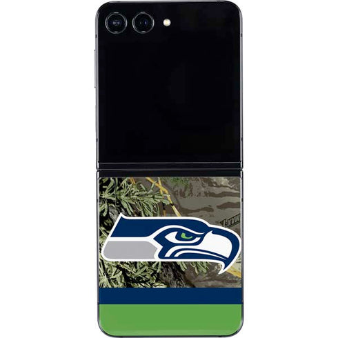 NFL Realtree Camo Seattle Seahawks Galaxy Z Flip5 5G Skin
